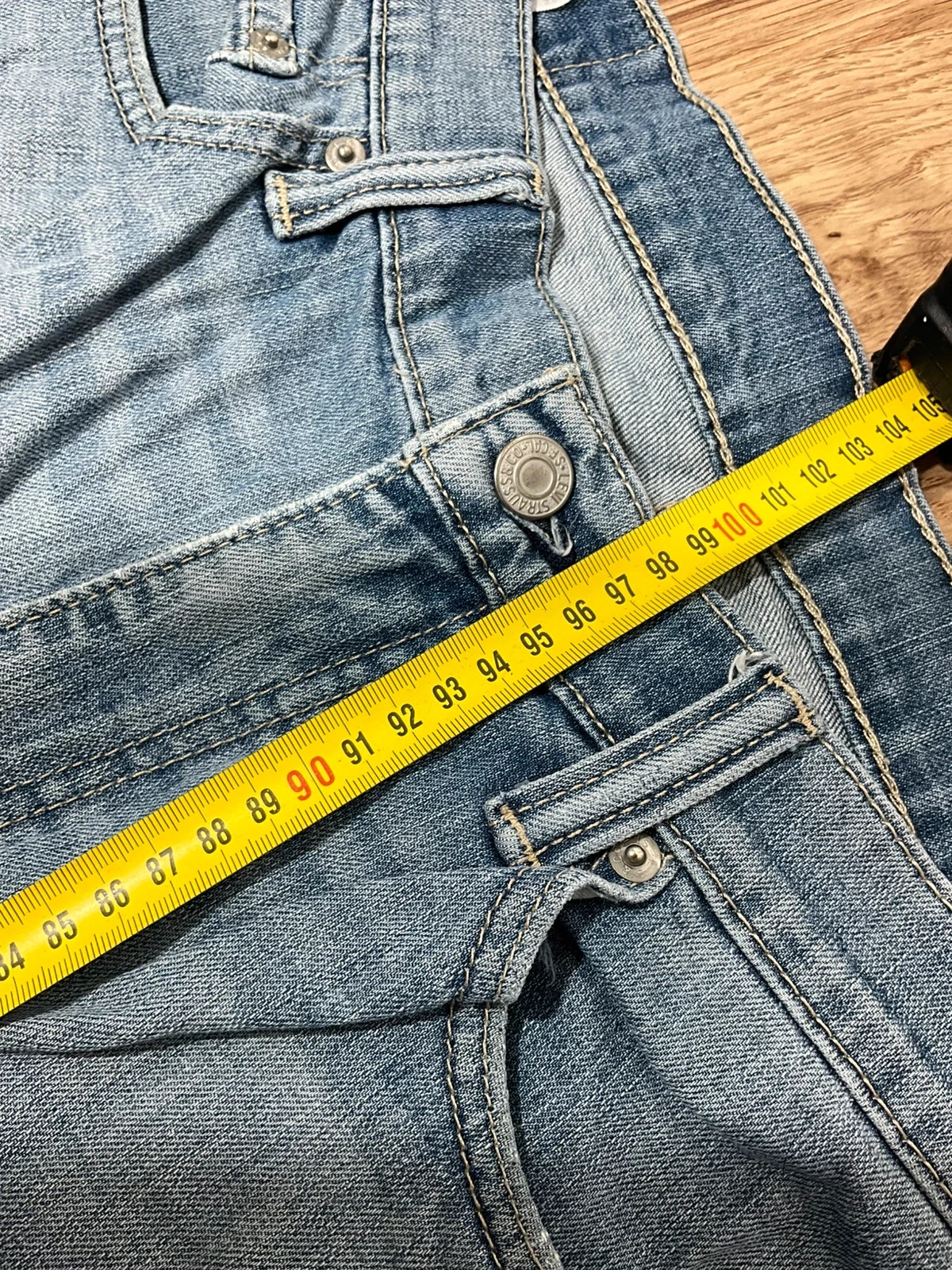 Jean Levi’s Homme 511 Slim W36 L32 Vintage 99% Coton Bleu Clair  Lvh 131 – photo 13